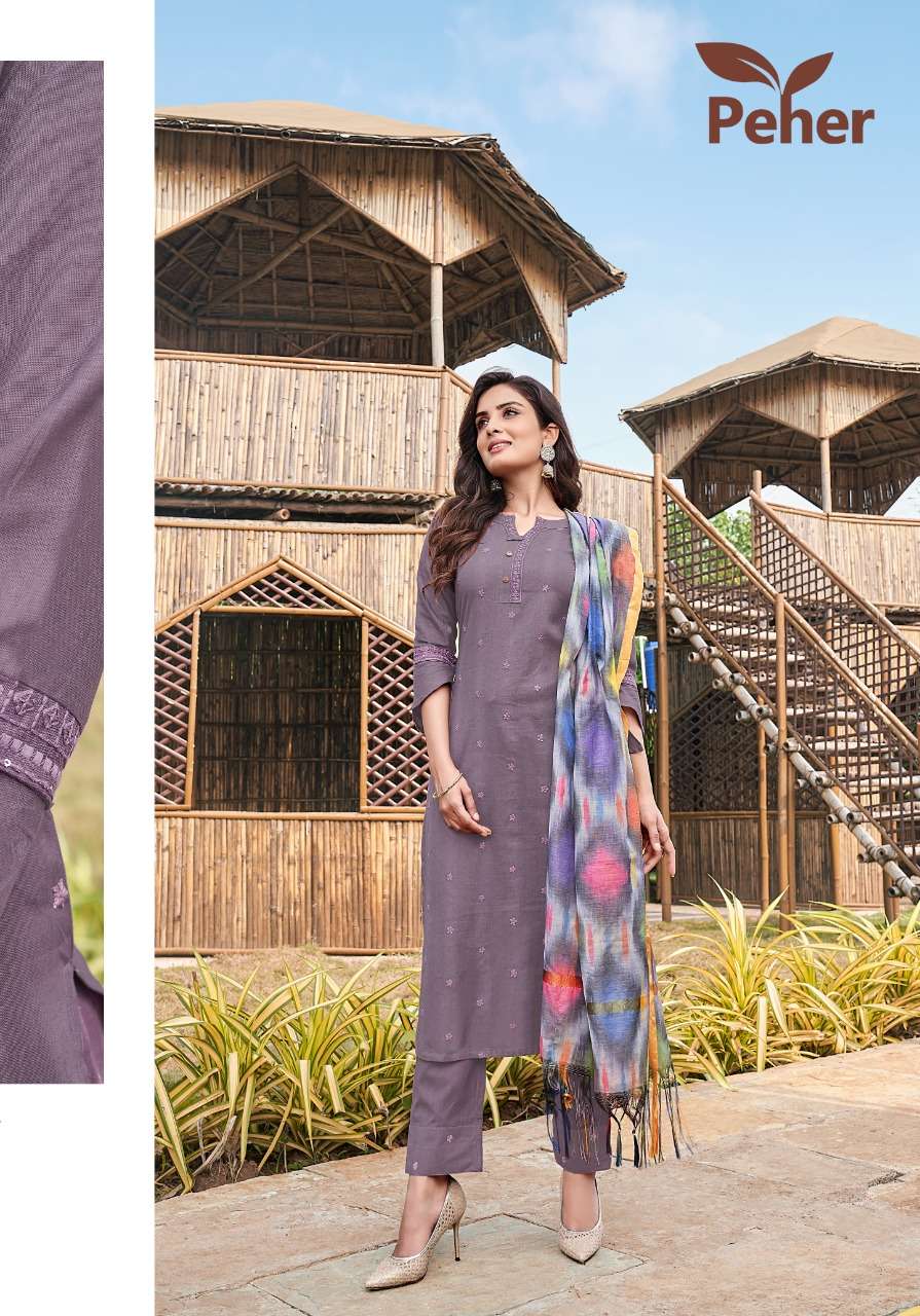 COTTON CANDY BY PEHER 1001 TO 1006 SERIES BEAUTIFUL SUITS COLORFUL STYLISH FANCY CASUAL WEAR & ETHNIC WEAR PURE COTTON DRESSES AT WHOLESALE PRICE