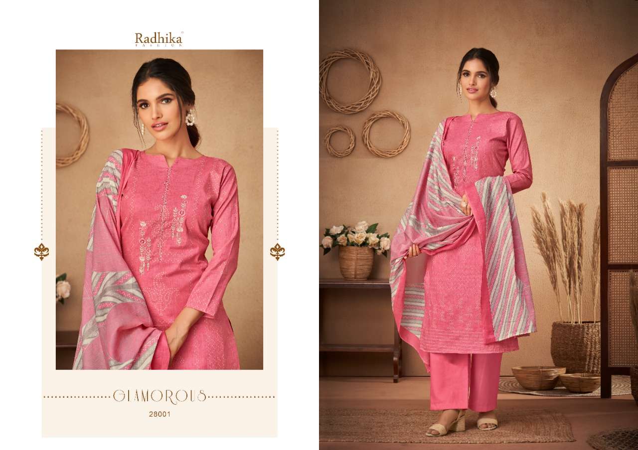 Bandhani By Radhika Fashion 29001 To 29008 Series Beautiful Suits Colorful Stylish Fancy Casual Wear & Ethnic Wear Pure Cambric Cotton Print Dresses At Wholesale Price
