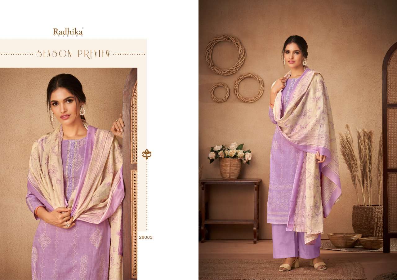 Bandhani By Radhika Fashion 29001 To 29008 Series Beautiful Suits Colorful Stylish Fancy Casual Wear & Ethnic Wear Pure Cambric Cotton Print Dresses At Wholesale Price