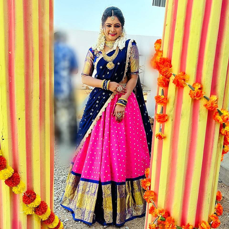 PVR-HIRNI BY FASHID WHOLESALE DESIGNER BEAUTIFUL NAVRATRI COLLECTION OCCASIONAL WEAR & PARTY WEAR KANJIAVARAM SILK LEHENGAS AT WHOLESALE PRICE