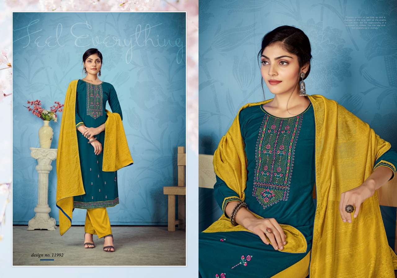 ANOKHI BY PANCH RATNA 11991 TO 11995 SERIES BEAUTIFUL SUITS COLORFUL STYLISH FANCY CASUAL WEAR & ETHNIC WEAR PARAMPARA DRESSES AT WHOLESALE PRICE