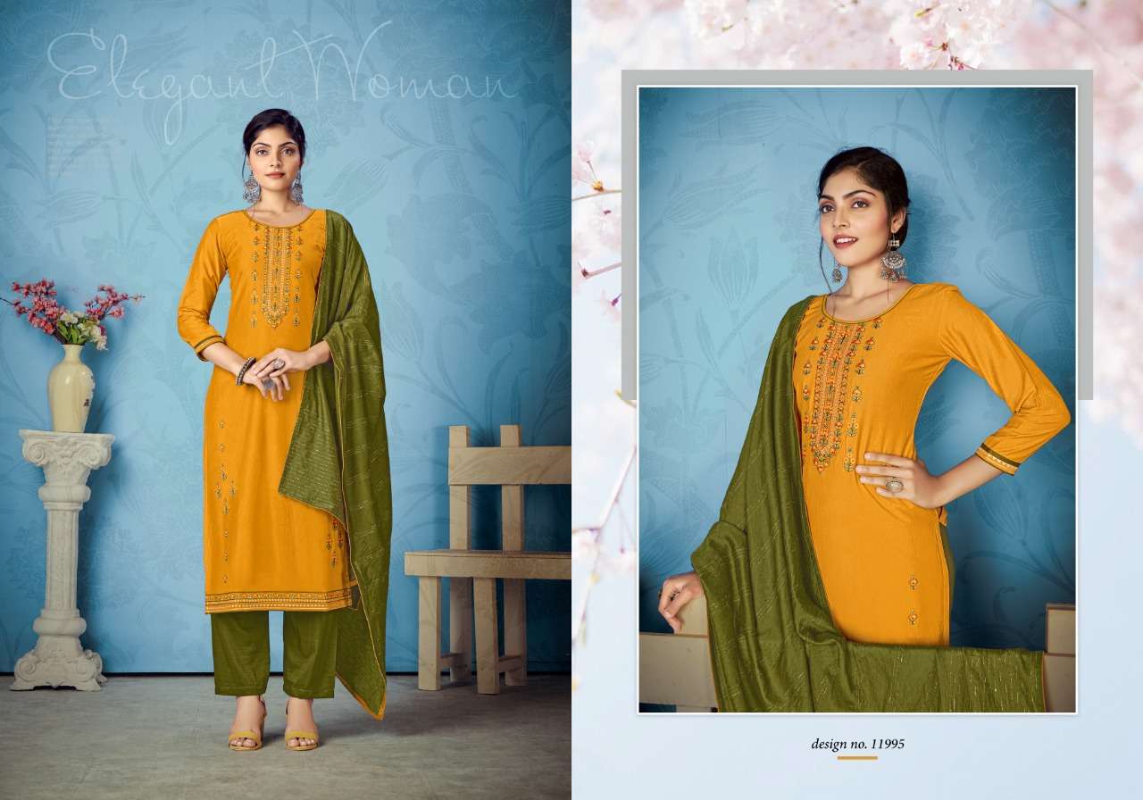 ANOKHI BY PANCH RATNA 11991 TO 11995 SERIES BEAUTIFUL SUITS COLORFUL STYLISH FANCY CASUAL WEAR & ETHNIC WEAR PARAMPARA DRESSES AT WHOLESALE PRICE