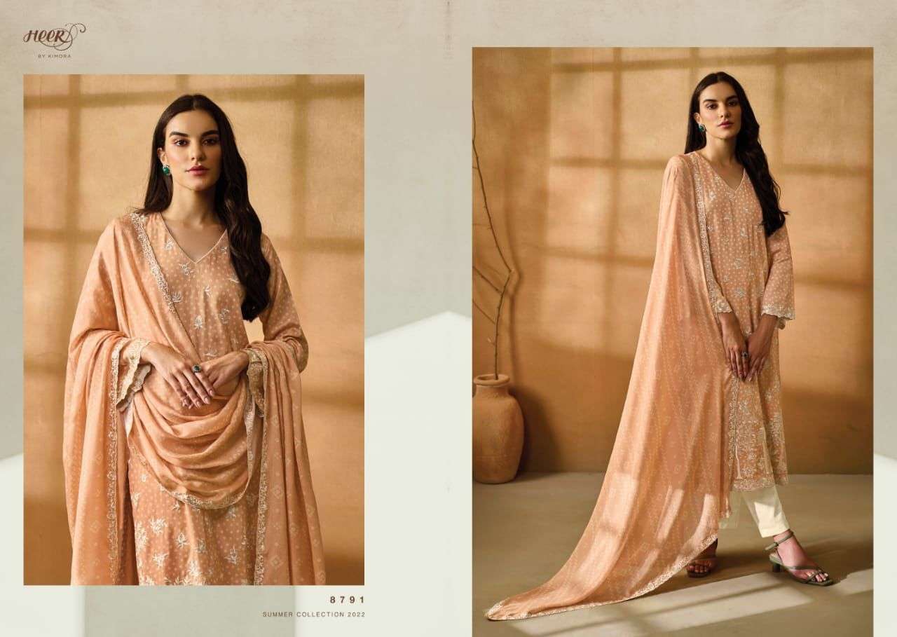 GARA BY KIMORA FASHION 8791 TO 8798 SERIES BEAUTIFUL SUITS COLORFUL STYLISH FANCY CASUAL WEAR & ETHNIC WEAR FANCY DRESSES AT WHOLESALE PRICE