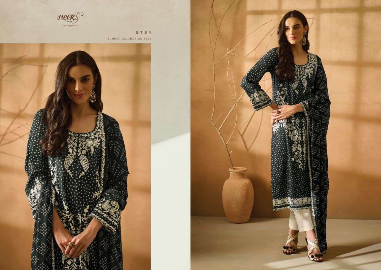 GARA BY KIMORA FASHION 8791 TO 8798 SERIES BEAUTIFUL SUITS COLORFUL STYLISH FANCY CASUAL WEAR & ETHNIC WEAR FANCY DRESSES AT WHOLESALE PRICE