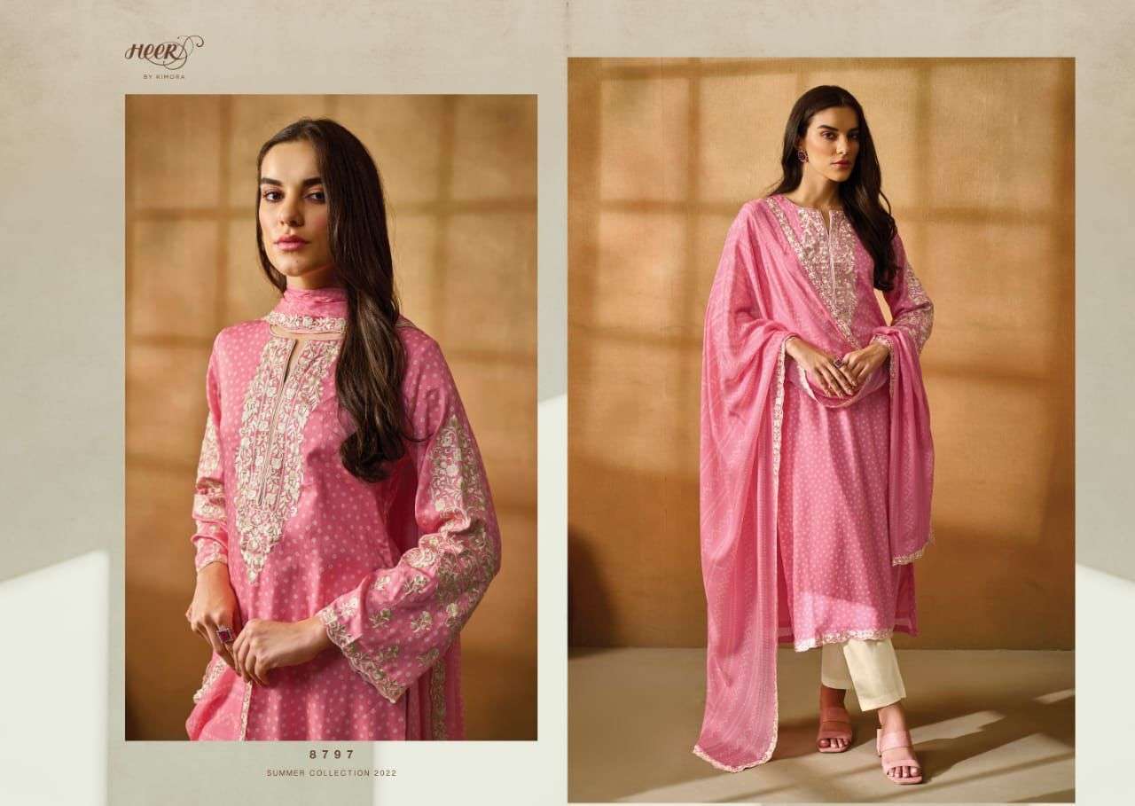 GARA BY KIMORA FASHION 8791 TO 8798 SERIES BEAUTIFUL SUITS COLORFUL STYLISH FANCY CASUAL WEAR & ETHNIC WEAR FANCY DRESSES AT WHOLESALE PRICE