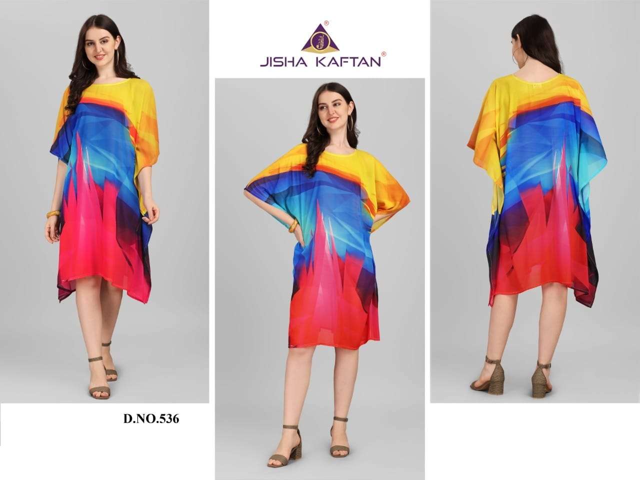 BEACHWEAR VOL-5 BY JELITE 532 TO 539 SERIES DESIGNER WEAR COLLECTION BEAUTIFUL STYLISH FANCY COLORFUL PARTY WEAR & OCCASIONAL WEAR WEIGHTLESS GEORGETTE PRINT GOWNS AT WHOLESALE PRICE