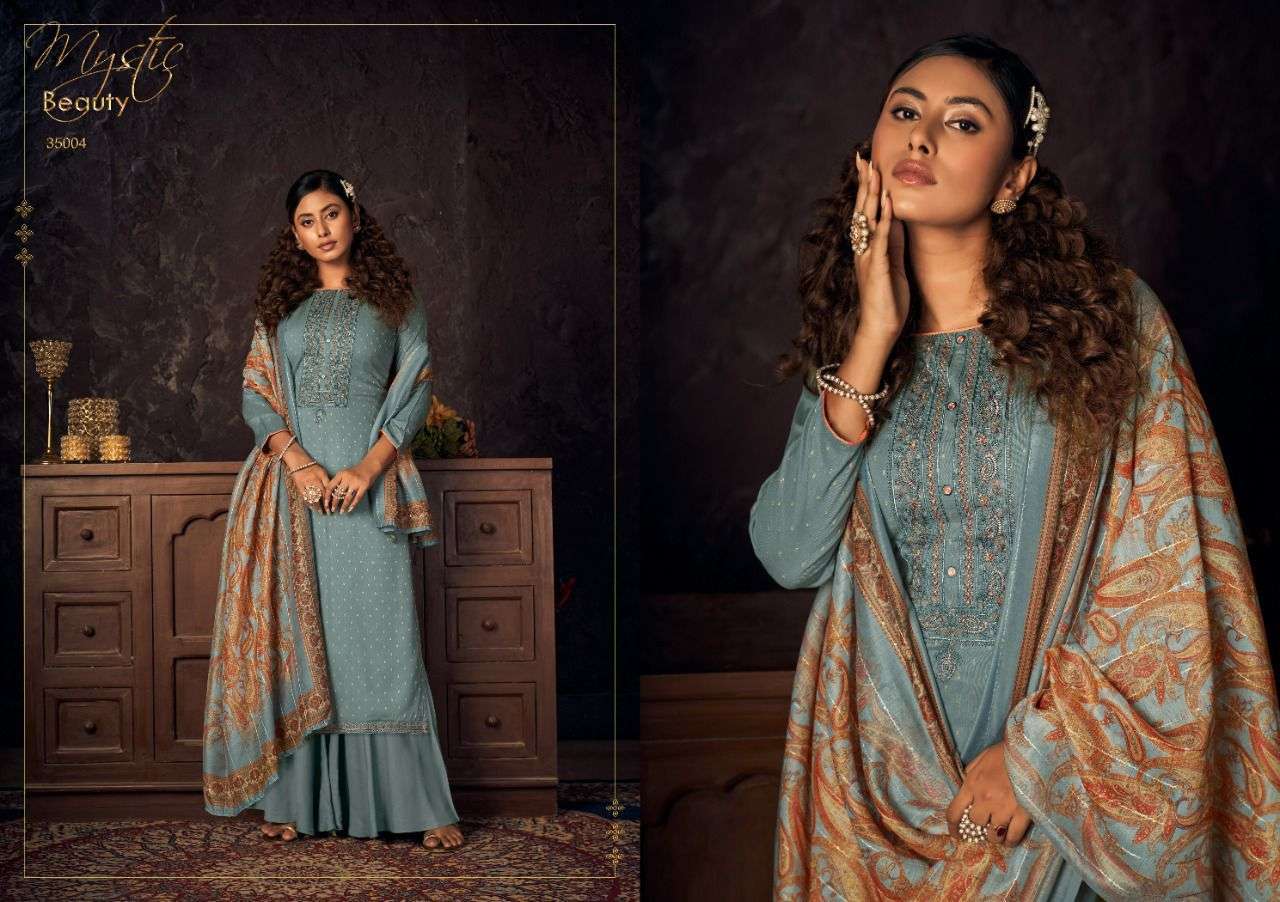 PAISALY VOL-3 BY SIYONI 35001 TO 35006 SERIES BEAUTIFUL SUITS COLORFUL STYLISH FANCY CASUAL WEAR & ETHNIC WEAR MUSLIN SILK DRESSES AT WHOLESALE PRICE