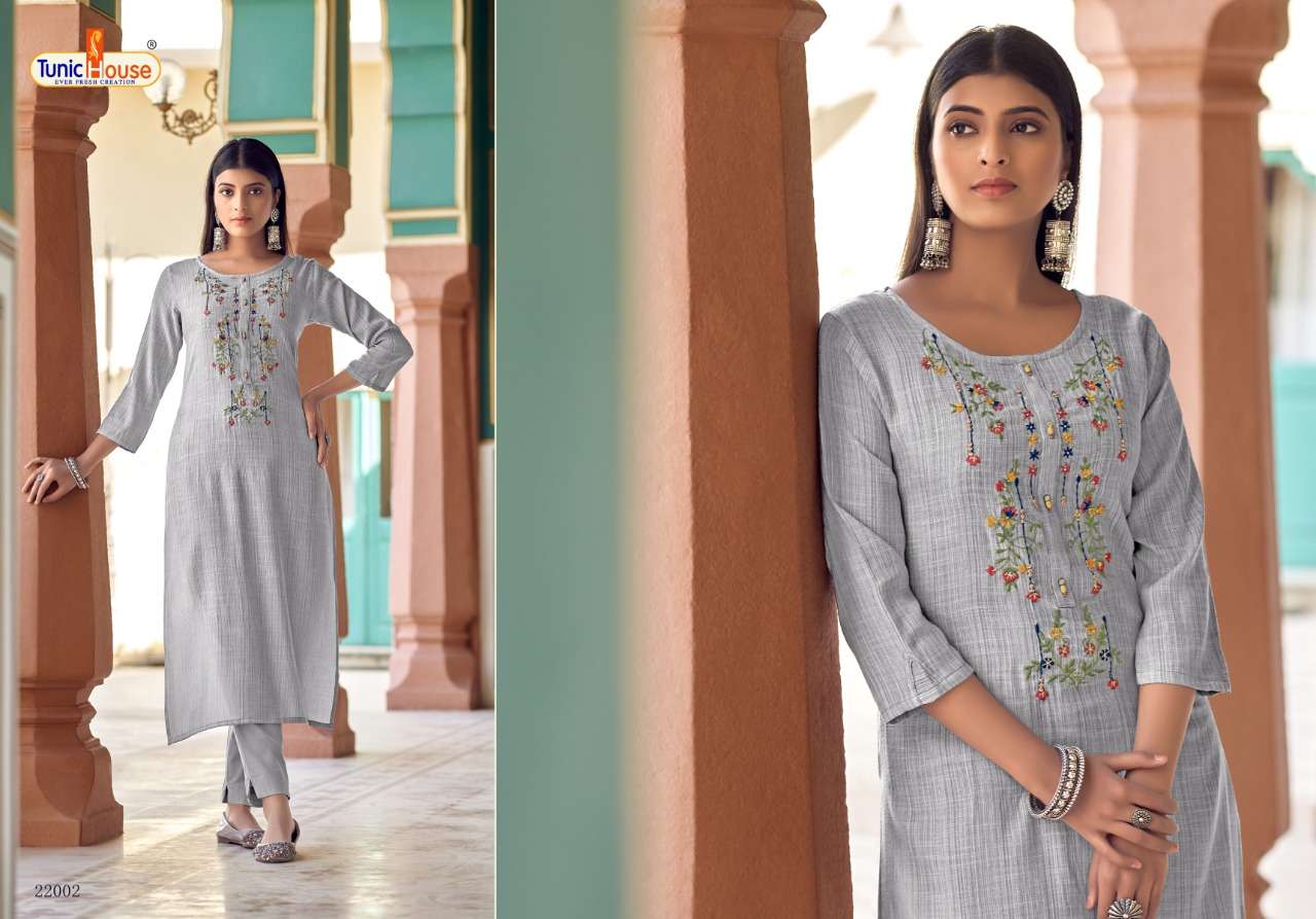 MAJESTIC BY TUNIC HOUSE 22001 TO 22004 SERIES DESIGNER STYLISH FANCY COLORFUL BEAUTIFUL PARTY WEAR & ETHNIC WEAR COLLECTION VISCOSE RAYON KURTIS AT WHOLESALE PRICE