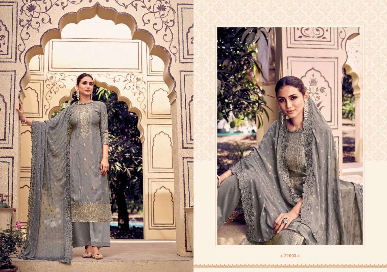 NOURA BY NISHANT FASHION 21001 TO 21006 SERIES BEAUTIFUL SUITS COLORFUL STYLISH FANCY CASUAL WEAR & ETHNIC WEAR MUSLIN SILK DRESSES AT WHOLESALE PRICE