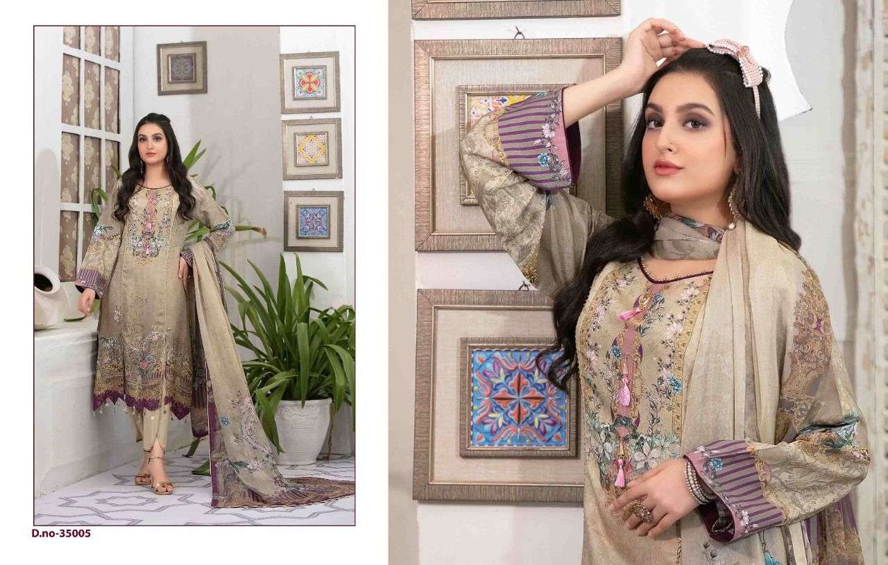 RAZIA SULTAN VOL-35 BY APANA COTTON 35001 TO 35010 SERIES BEAUTIFUL SUITS STYLISH FANCY COLORFUL CASUAL WEAR & ETHNIC WEAR COTTON PRINTED DRESSES AT WHOLESALE PRICE