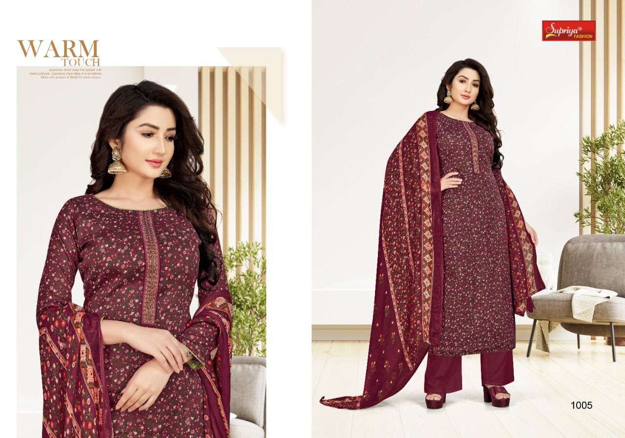 SAIYAARA BY SUPRIYA FASHION 1001 TO 1008 SERIES BEAUTIFUL SUITS COLORFUL STYLISH FANCY CASUAL WEAR & ETHNIC WEAR COTTON PRINT DRESSES AT WHOLESALE PRICE