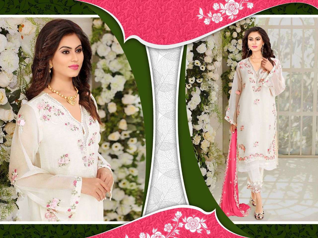 RAZZO HIT DESIGN 1025 BY RAZZO EXPORTS BEAUTIFUL PAKISTANI SUITS COLORFUL STYLISH FANCY CASUAL WEAR & ETHNIC WEAR HEAVY GEORGETTE DRESSES AT WHOLESALE PRICE