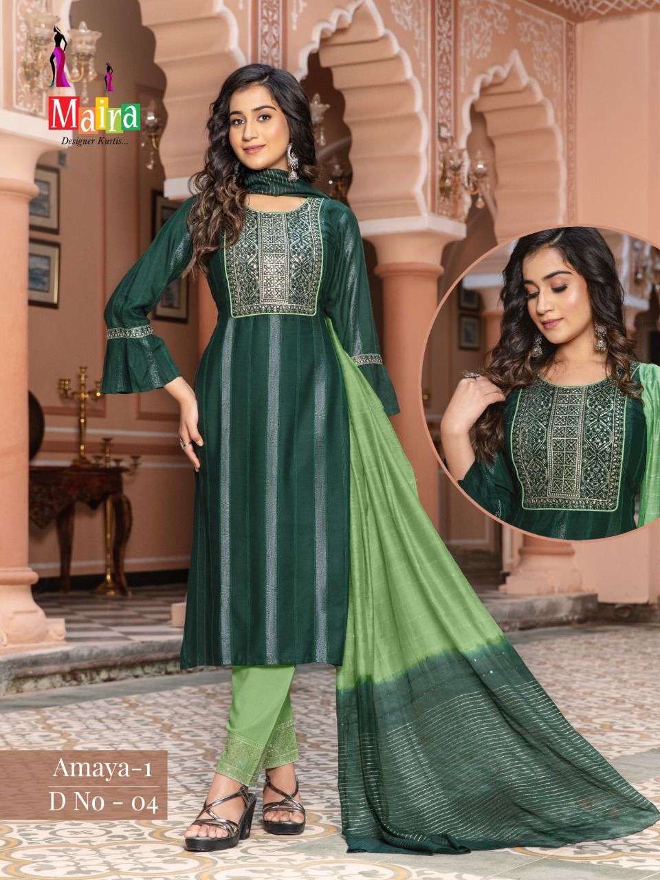 AMAYA VOL-1 BY MAIRA 01 TO 08 SERIES BEAUTIFUL SUITS COLORFUL STYLISH FANCY CASUAL WEAR & ETHNIC WEAR VISCOSE RAYON PRINT DRESSES AT WHOLESALE PRICE