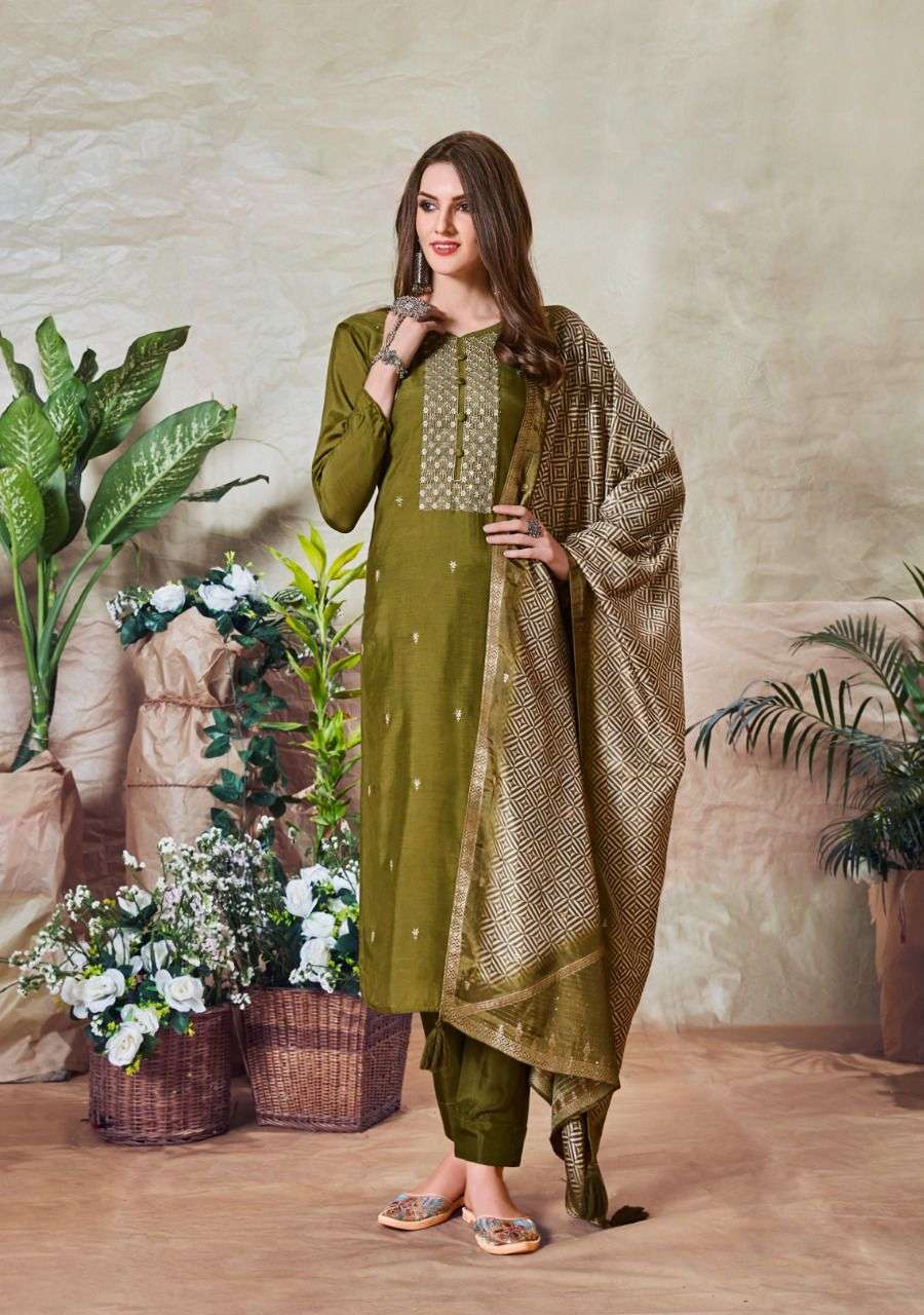 AKANSHA BY SHUROOQ 01 TO 04 SERIES BEAUTIFUL SUITS COLORFUL STYLISH FANCY CASUAL WEAR & ETHNIC WEAR PURE MUSLIN DRESSES AT WHOLESALE PRICE