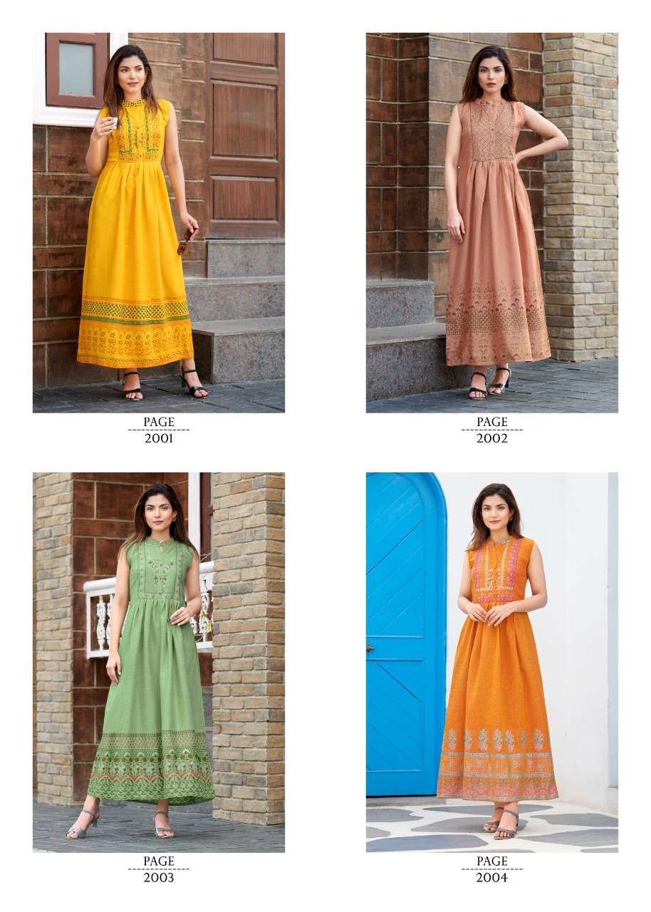 CHARVI VOL-2 BY RANGJYOT FASHION 2001 TO 2008 SERIES BEAUTIFUL STYLISH FANCY COLORFUL CASUAL WEAR & ETHNIC WEAR COTTON FOIL PRINT GOWNS AT WHOLESALE PRICE