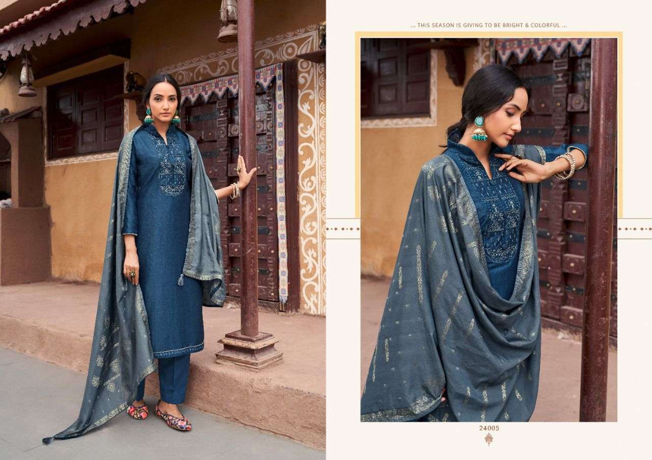 IZAARA VOL-2 BY NISHANT FASHION 24001 TO 24006 SERIES BEAUTIFUL SUITS COLORFUL STYLISH FANCY CASUAL WEAR & ETHNIC WEAR PURE COTTON DRESSES AT WHOLESALE PRICE