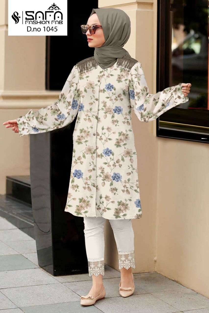 SAFA 1045 COLOURS BY SAFA FASHION 1045-A TO 1045-D SERIES BEAUTIFUL PAKISTANI SUITS COLORFUL STYLISH FANCY CASUAL WEAR & ETHNIC WEAR HEAVY GEORGETTE DRESSES AT WHOLESALE PRICE