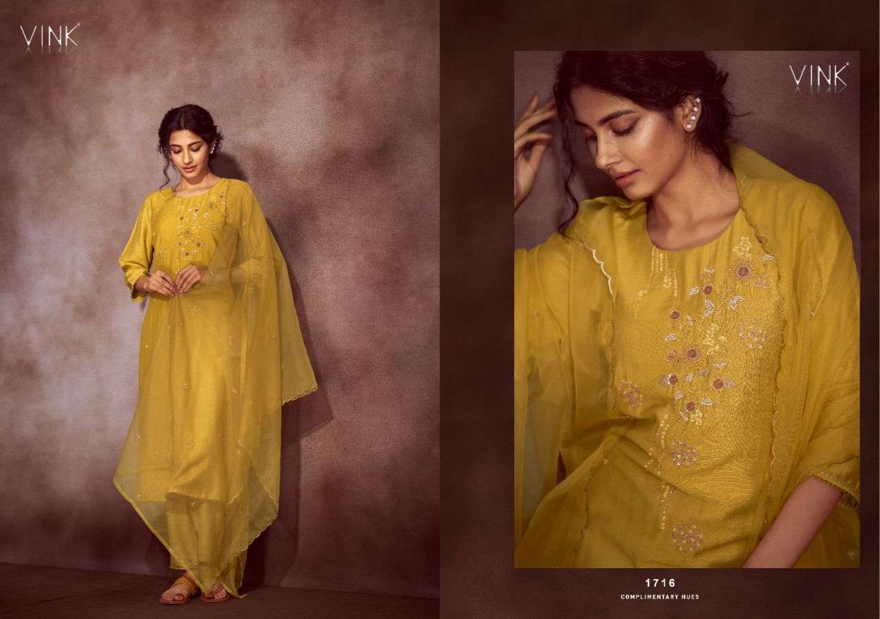 MAJESTIC BY VINK 1711 TO 1716 SERIES BEAUTIFUL SUITS COLORFUL STYLISH FANCY CASUAL WEAR & ETHNIC WEAR VISCOSE DRESSES AT WHOLESALE PRICE