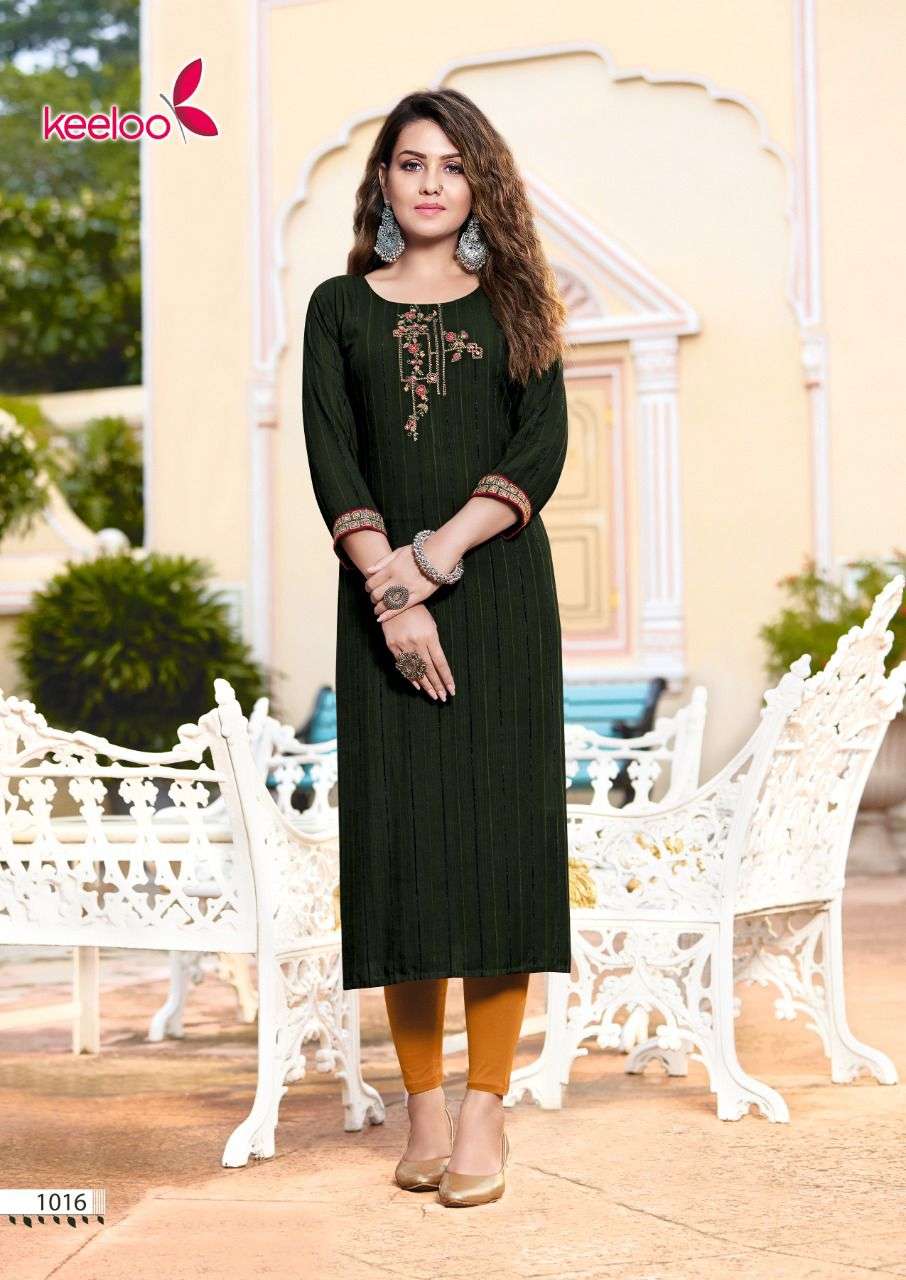 KANIKA VOL-2 BY KEELOO 1013 TO 1016 SERIES DESIGNER STYLISH FANCY COLORFUL BEAUTIFUL PARTY WEAR & ETHNIC WEAR COLLECTION VISCOSE EMBROIDERY KURTIS AT WHOLESALE PRICE