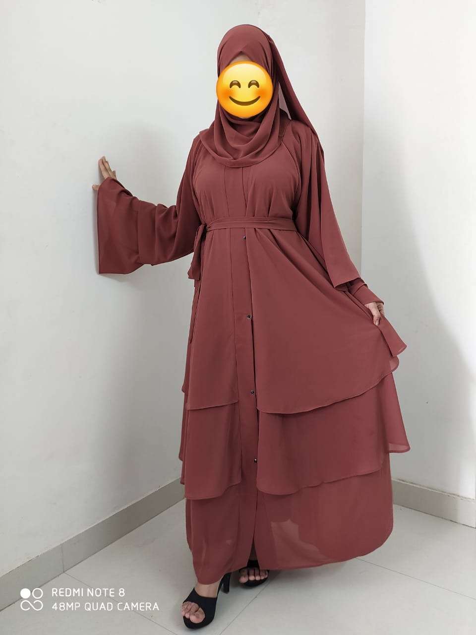 TRIPLE LAYER CHEFFON BY FASHID WHOLESALE 01 TO 03 SERIES BEAUTIFUL STYLISH FANCY COLORFUL CASUAL WEAR & ETHNIC WEAR FANCY BURQA AT WHOLESALE PRICE