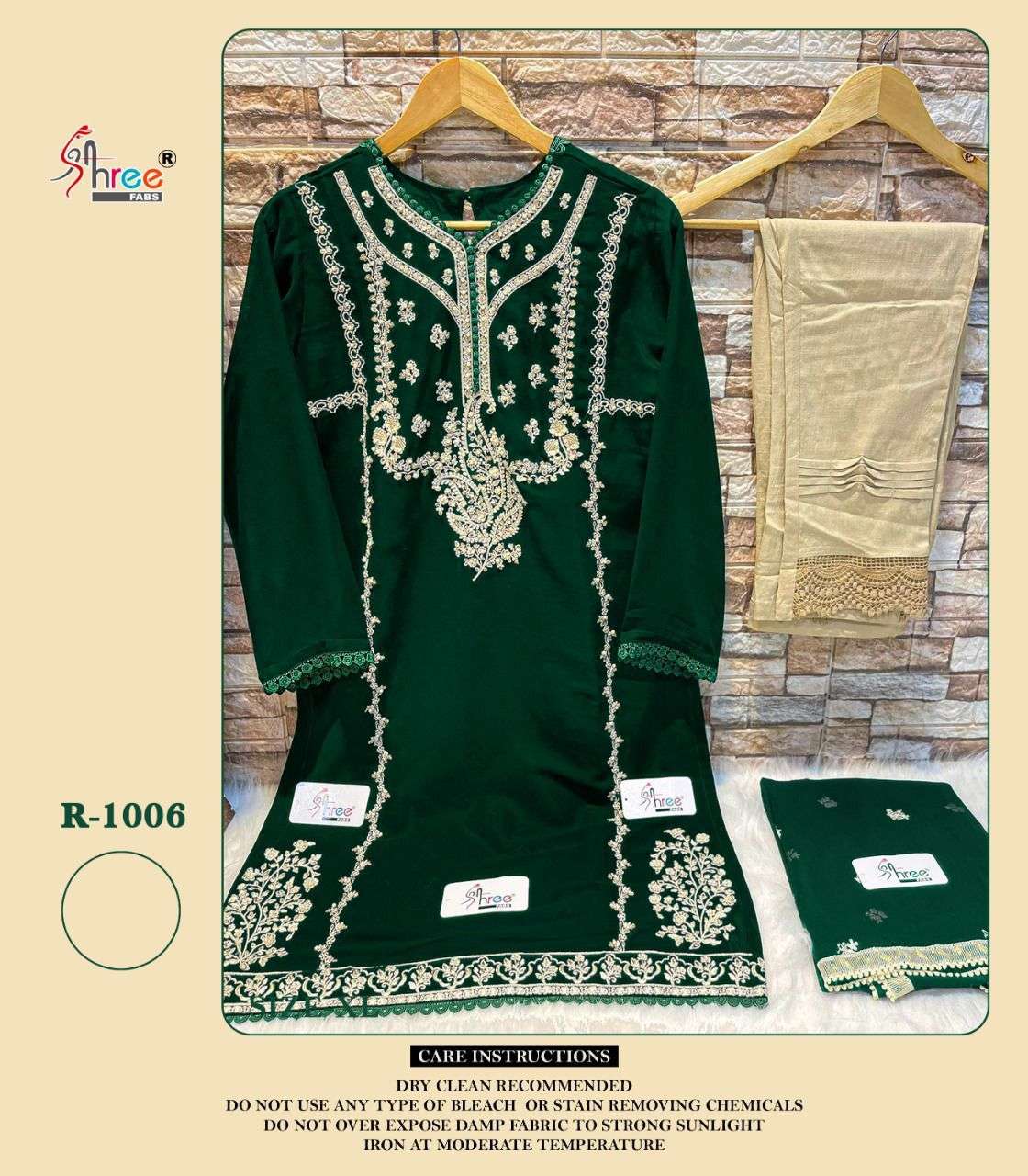 SHREE FABS HIT DESIGN R-1006 COLOURS BY SHREE FABS R-1006-A TO R-1006-B SERIES BEAUTIFUL STYLISH PAKISTANI SUITS FANCY COLORFUL CASUAL WEAR & ETHNIC WEAR & READY TO WEAR GEORGETTE DRESSES AT WHOLESALE PRICE