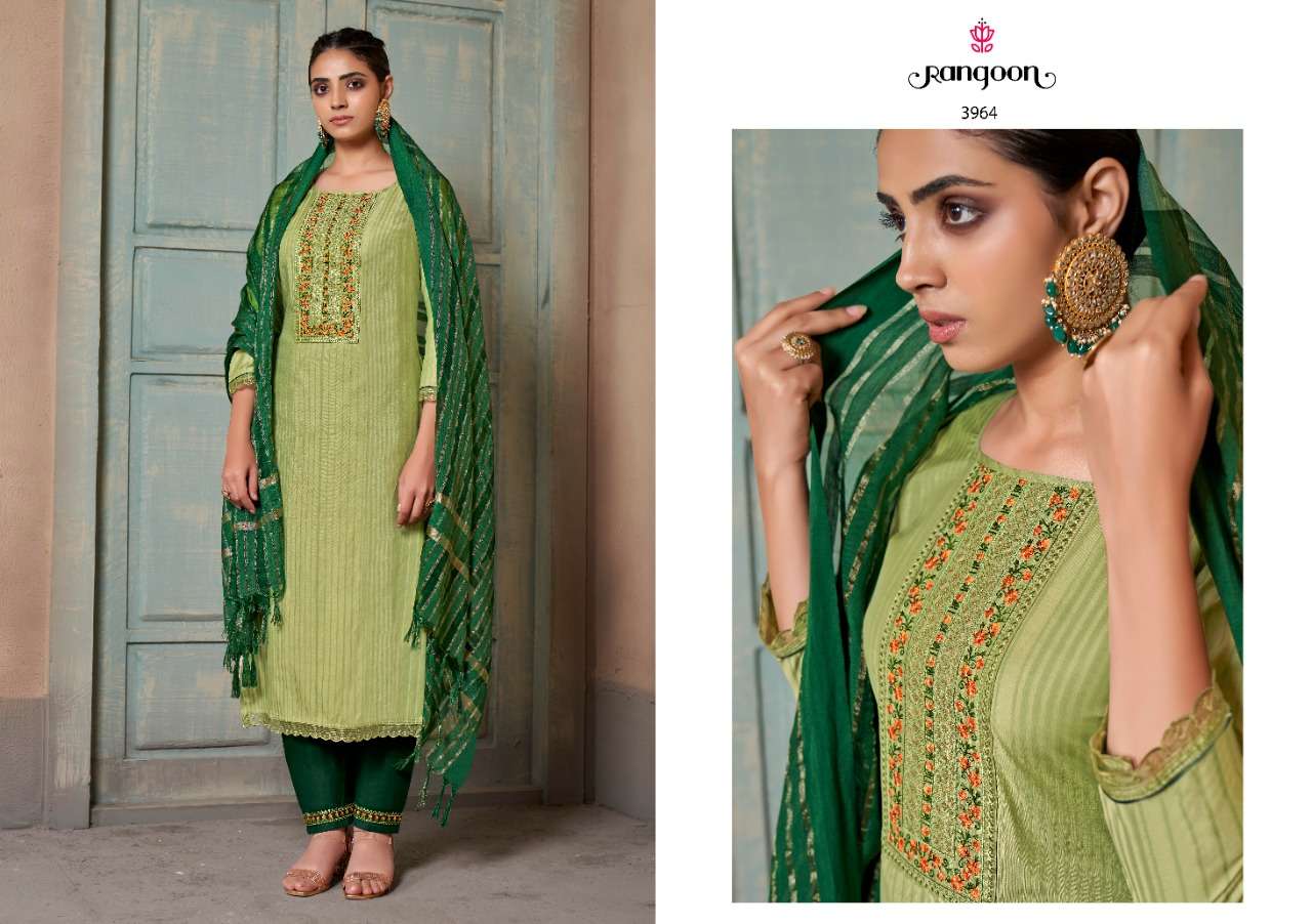 LIMELITE BY RANGOON 3961 TO 3966 SERIES BEAUTIFUL SUITS COLORFUL STYLISH FANCY CASUAL WEAR & ETHNIC WEAR SILK EMBROIDERED DRESSES AT WHOLESALE PRICE