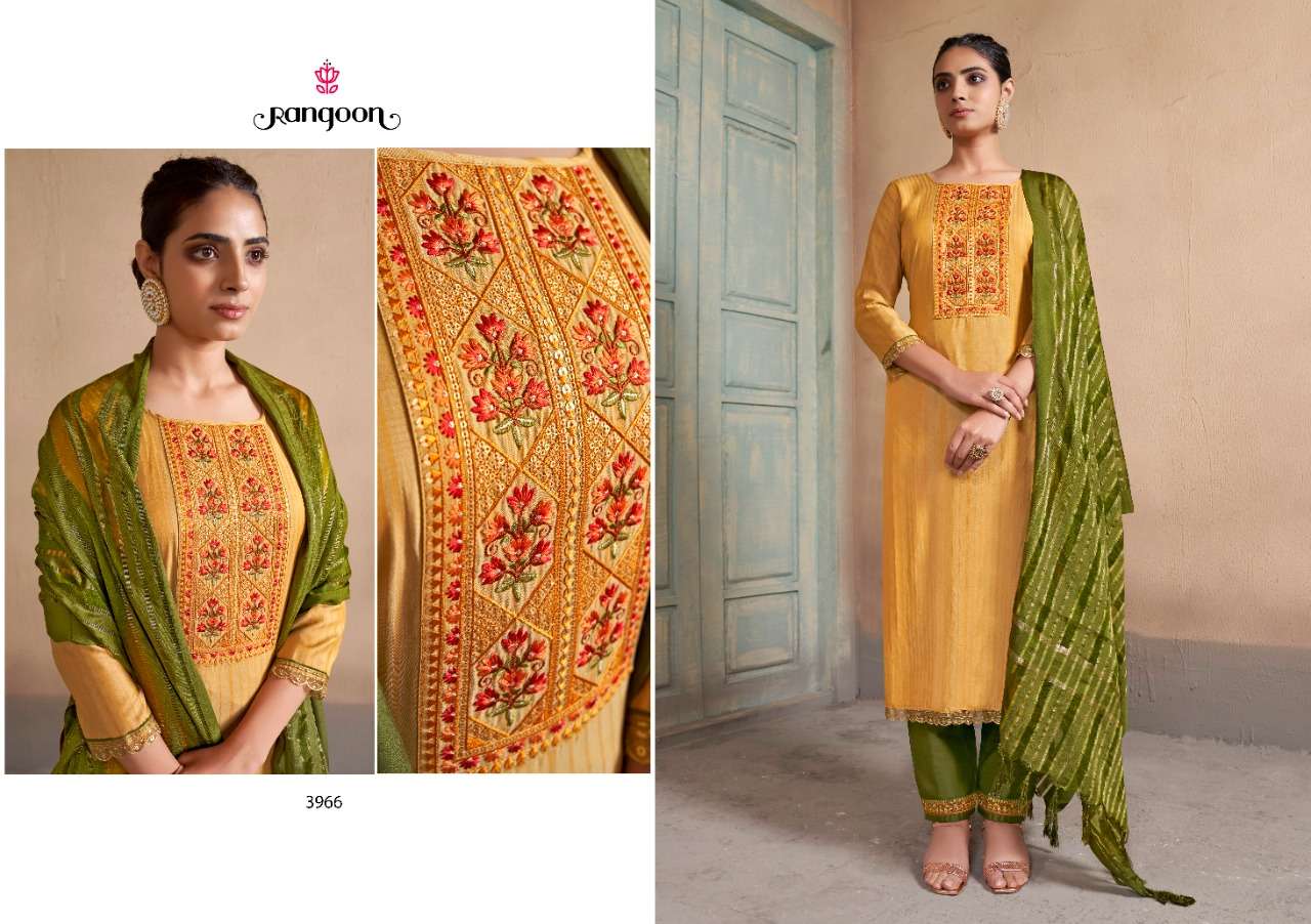 LIMELITE BY RANGOON 3961 TO 3966 SERIES BEAUTIFUL SUITS COLORFUL STYLISH FANCY CASUAL WEAR & ETHNIC WEAR SILK EMBROIDERED DRESSES AT WHOLESALE PRICE