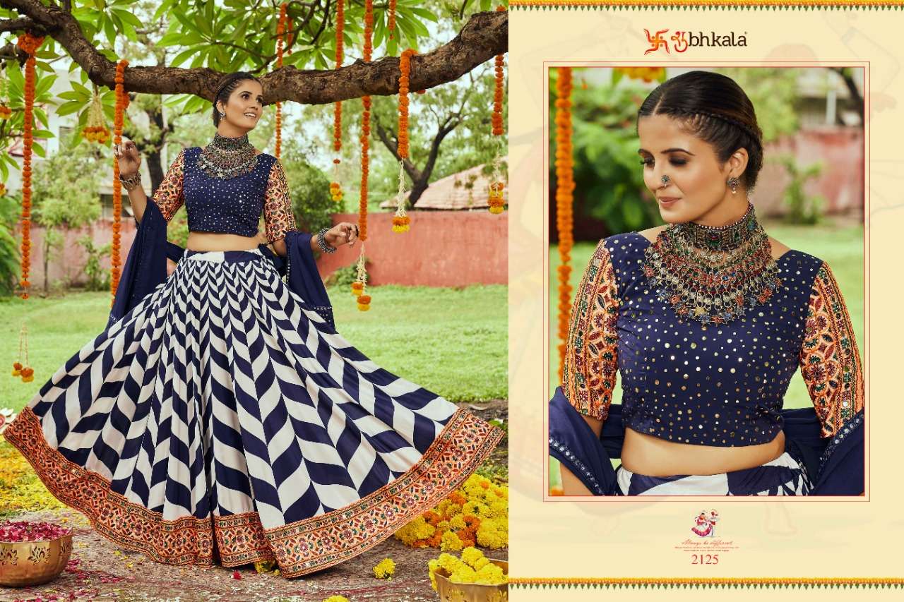 Raas Vol-5 By Shubhkala 2121 To 2129 Series Designer Beautiful Navratri Collection Occasional Wear & Party Wear Fancy Lehengas At Wholesale Price