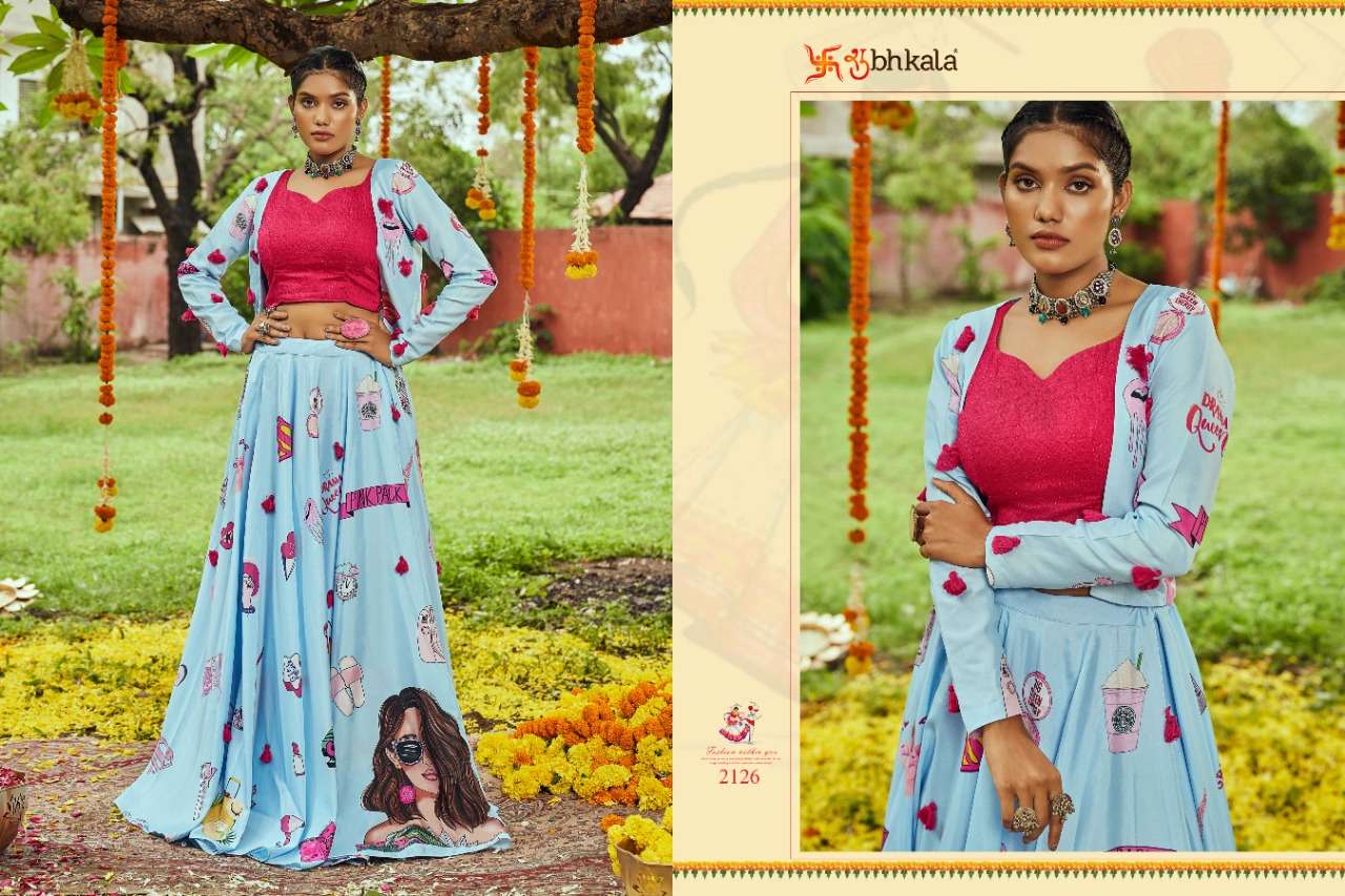 Raas Vol-5 By Shubhkala 2121 To 2129 Series Designer Beautiful Navratri Collection Occasional Wear & Party Wear Fancy Lehengas At Wholesale Price