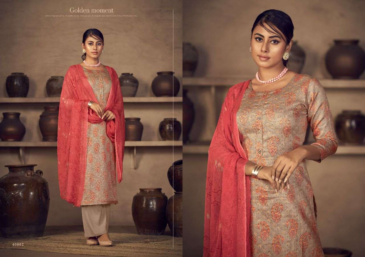 CHUNARI BY SIYONI 40001 TO 40008 SERIES BEAUTIFUL SUITS COLORFUL STYLISH FANCY CASUAL WEAR & ETHNIC WEAR PURE JAM COTTON PRINT DRESSES AT WHOLESALE PRICE
