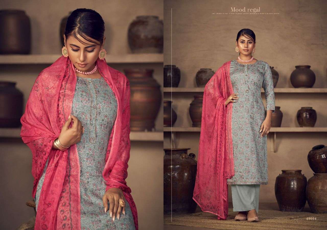 CHUNARI BY SIYONI 40001 TO 40008 SERIES BEAUTIFUL SUITS COLORFUL STYLISH FANCY CASUAL WEAR & ETHNIC WEAR PURE JAM COTTON PRINT DRESSES AT WHOLESALE PRICE