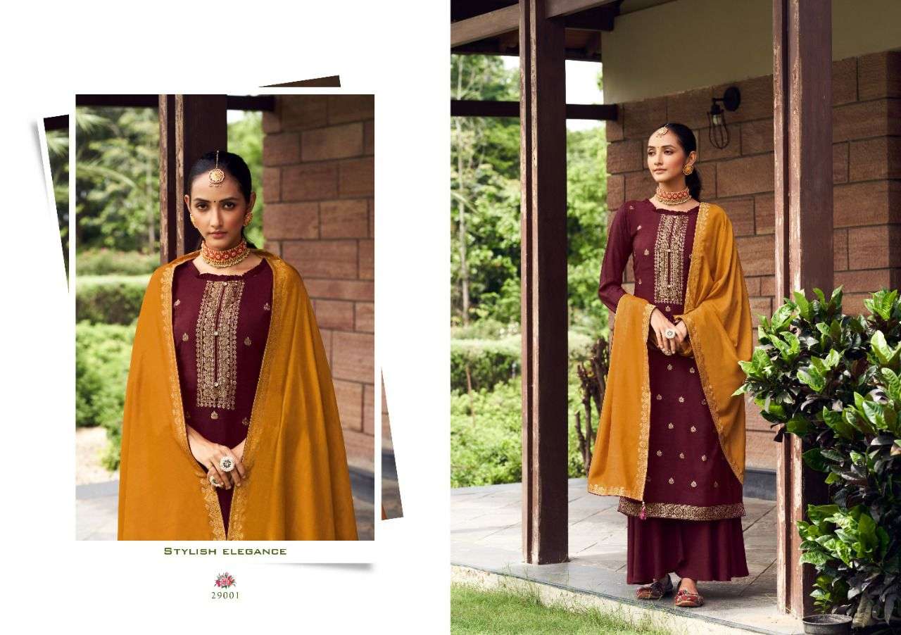 ZULFAT BY NISHANT FASHION 29001 TO 29006 SERIES BEAUTIFUL SUITS COLORFUL STYLISH FANCY CASUAL WEAR & ETHNIC WEAR PURE MUSLIN SILK DRESSES AT WHOLESALE PRICE