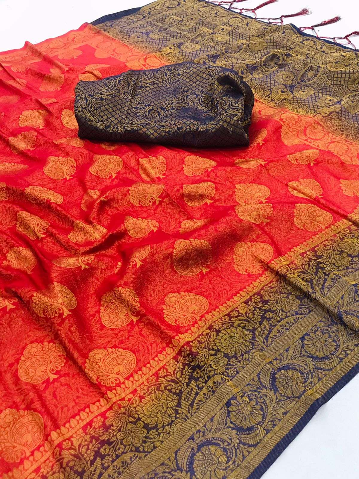 KUBERA PATTU VOL-3 BY RAJYOG 301 TO 308 SERIES INDIAN TRADITIONAL WEAR COLLECTION BEAUTIFUL STYLISH FANCY COLORFUL PARTY WEAR & OCCASIONAL WEAR SOFT BANARASI SILK SAREES AT WHOLESALE PRICE