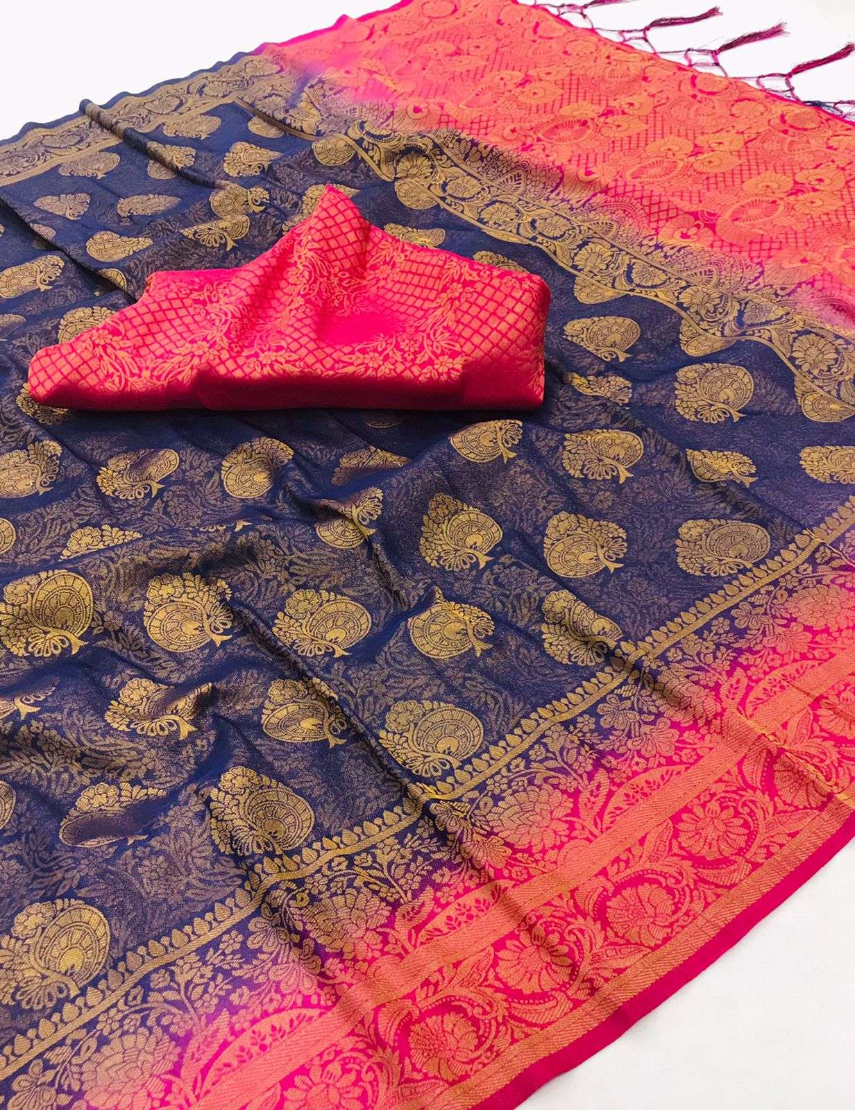 KUBERA PATTU VOL-3 BY RAJYOG 301 TO 308 SERIES INDIAN TRADITIONAL WEAR COLLECTION BEAUTIFUL STYLISH FANCY COLORFUL PARTY WEAR & OCCASIONAL WEAR SOFT BANARASI SILK SAREES AT WHOLESALE PRICE