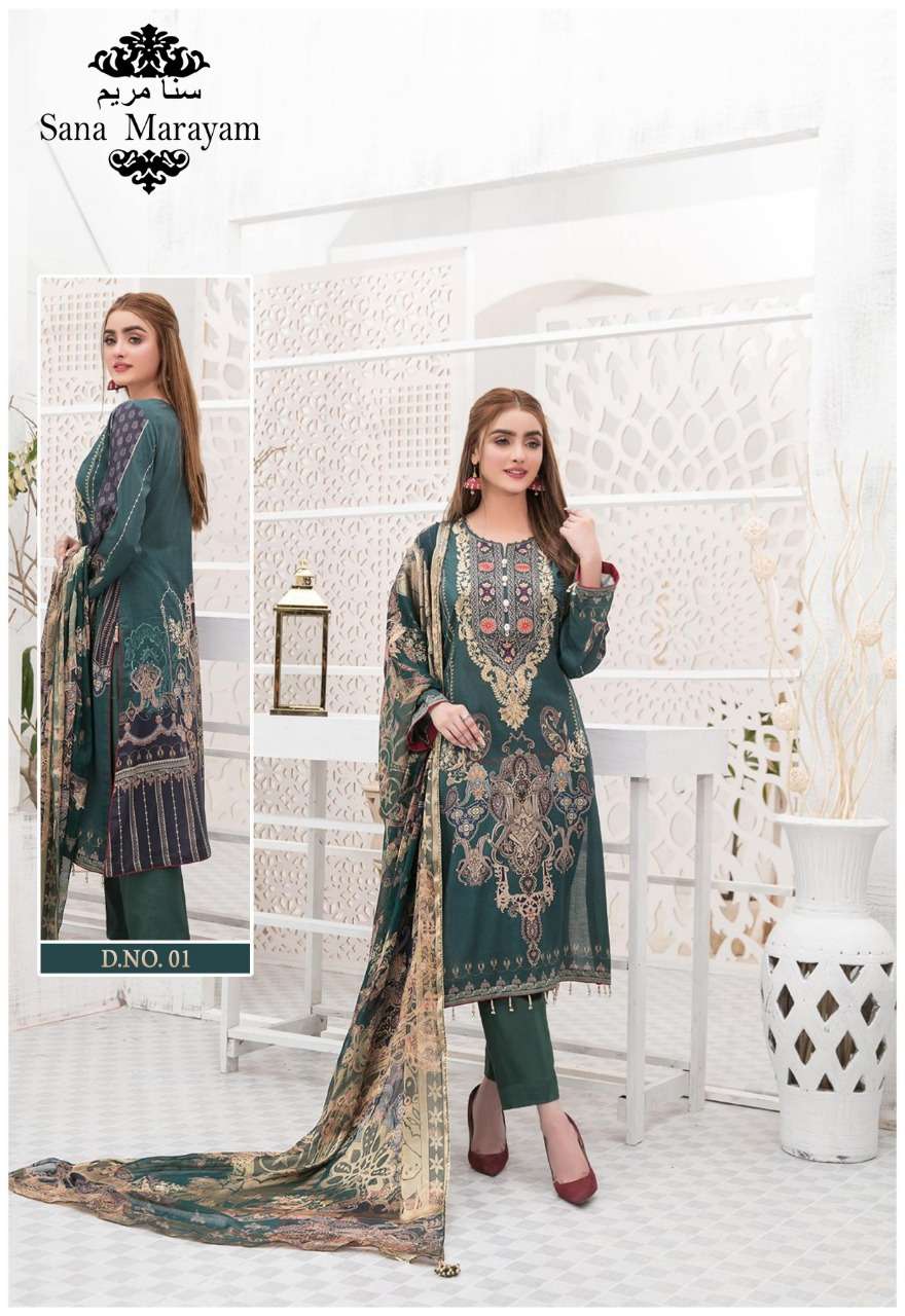 GULAAL BY SANA MARYAM 01 TO 10 SERIES BEAUTIFUL PAKISTANI SUITS COLORFUL STYLISH FANCY CASUAL WEAR & ETHNIC WEAR PURE COTTON PRINT DRESSES AT WHOLESALE PRICE