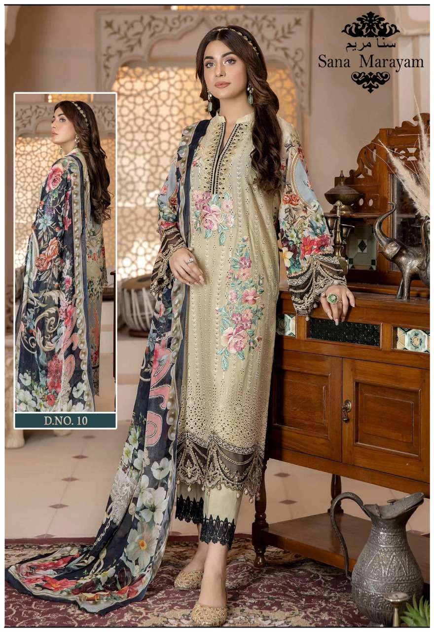 GULAAL BY SANA MARYAM 01 TO 10 SERIES BEAUTIFUL PAKISTANI SUITS COLORFUL STYLISH FANCY CASUAL WEAR & ETHNIC WEAR PURE COTTON PRINT DRESSES AT WHOLESALE PRICE