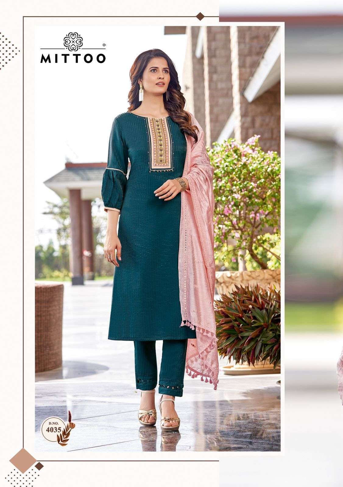 Kohinoor By Mittoo 4031 To 4036 Series Beautiful Suits Colorful Stylish Fancy Casual Wear & Ethnic Wear Viscose Silk Dresses At Wholesale Price
