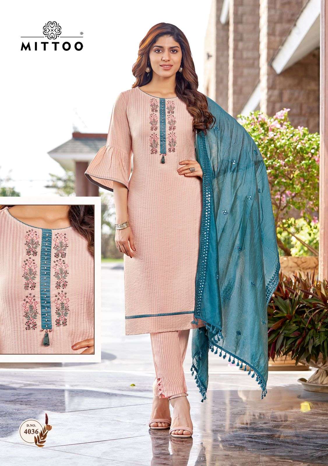 Kohinoor By Mittoo 4031 To 4036 Series Beautiful Suits Colorful Stylish Fancy Casual Wear & Ethnic Wear Viscose Silk Dresses At Wholesale Price