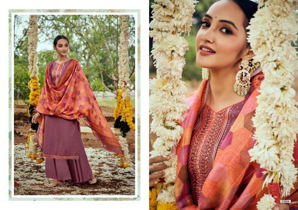 PAISALY VOL-4 BY SIYONI 33001 TO 33006 SERIES BEAUTIFUL SUITS COLORFUL STYLISH FANCY CASUAL WEAR & ETHNIC WEAR MUSLIN SILK DRESSES AT WHOLESALE PRICE