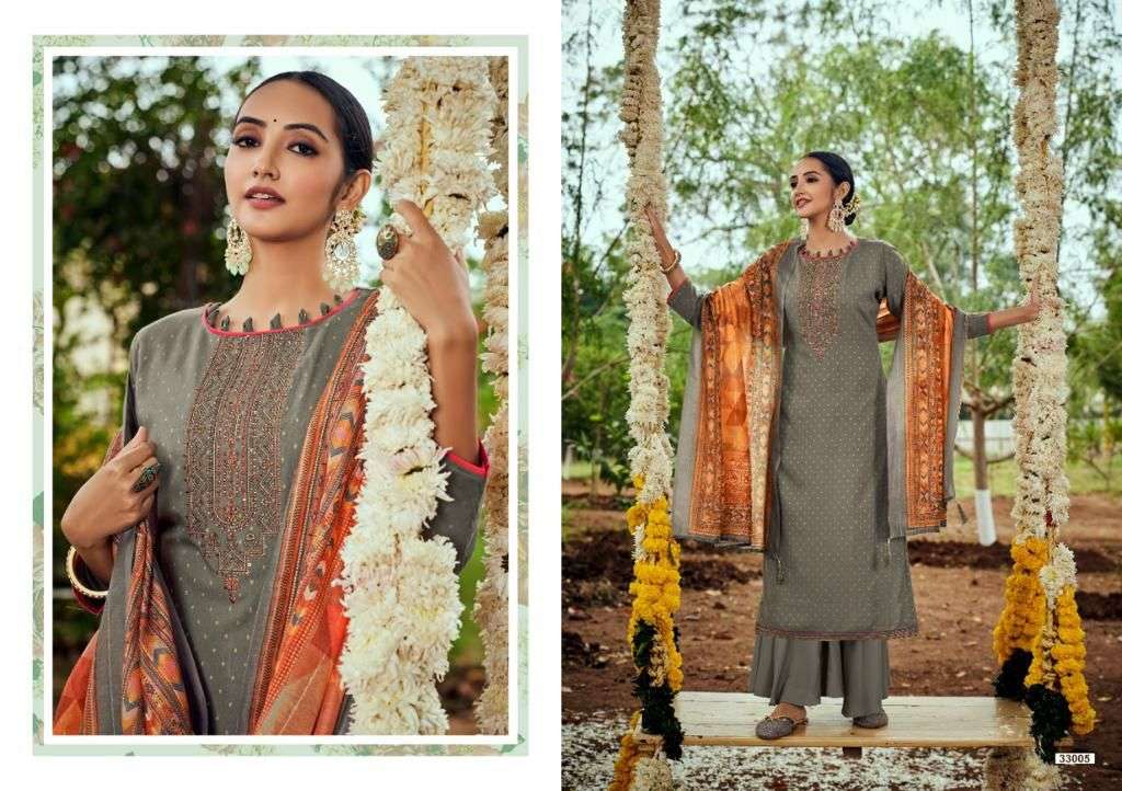 PAISALY VOL-4 BY SIYONI 33001 TO 33006 SERIES BEAUTIFUL SUITS COLORFUL STYLISH FANCY CASUAL WEAR & ETHNIC WEAR MUSLIN SILK DRESSES AT WHOLESALE PRICE