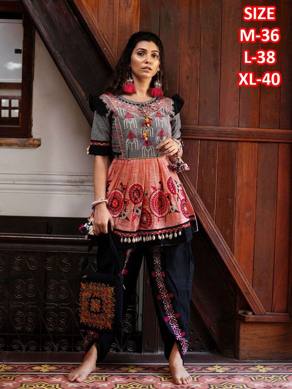 TRIBAL BY KAAMIRI 01 TO 14 SERIES DESIGNER STYLISH FANCY COLORFUL BEAUTIFUL PARTY WEAR & ETHNIC WEAR COLLECTION PURE KHADI KEDIA WITH BOTTOM AT WHOLESALE PRICE