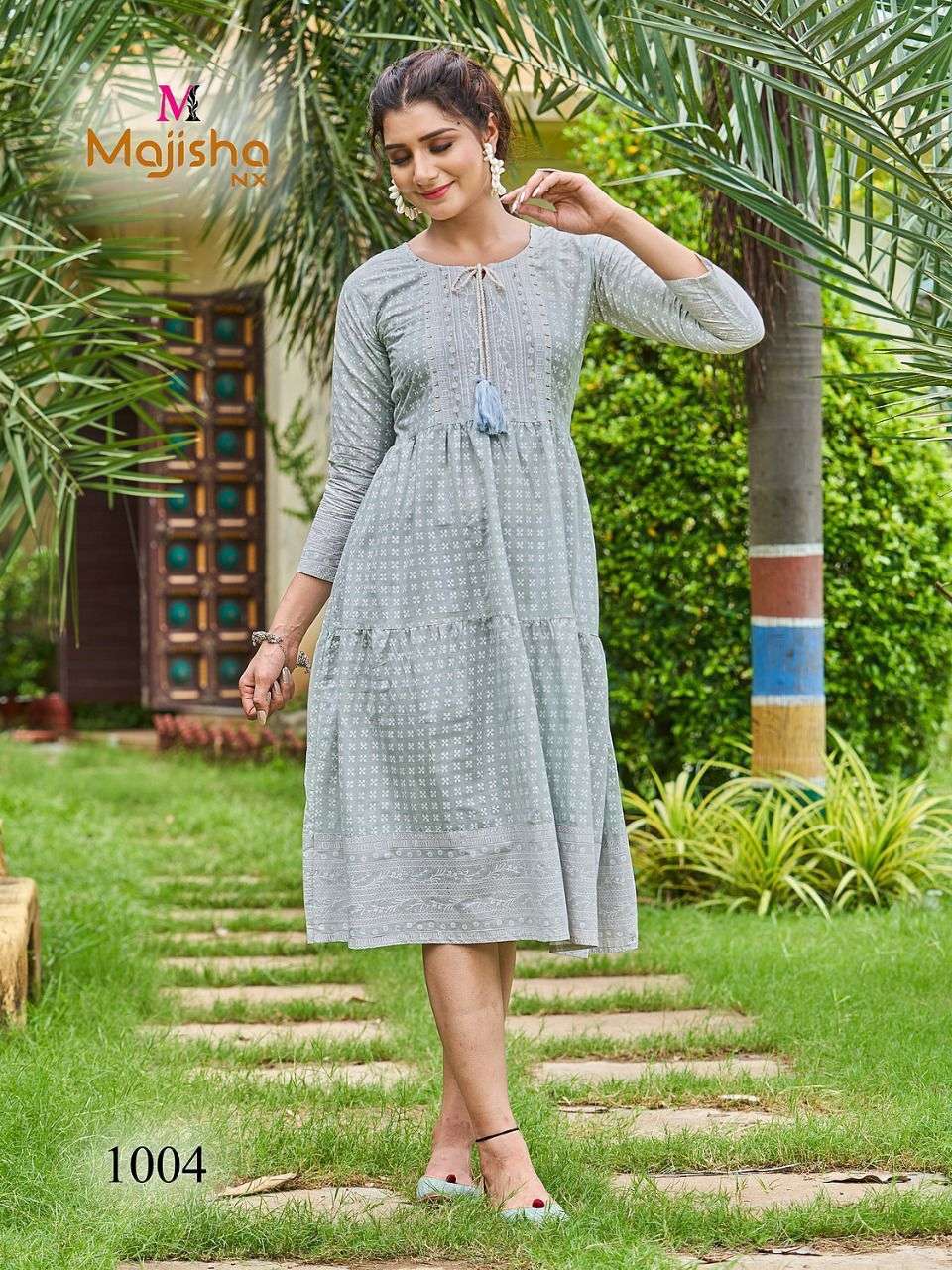 NYKAA VOL-1 BY MAJISHA NX 1001 TO 1005 SERIES DESIGNER STYLISH FANCY COLORFUL BEAUTIFUL PARTY WEAR & ETHNIC WEAR COLLECTION COTTON KURTIS AT WHOLESALE PRICE