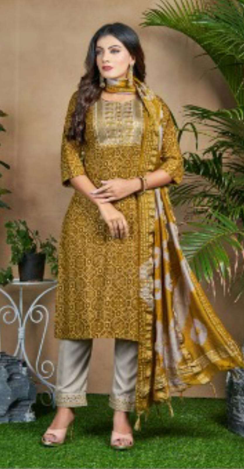 KASHMAKASH BY SMYLEE 01 TO 08 SERIES BEAUTIFUL SUITS COLORFUL STYLISH FANCY CASUAL WEAR & ETHNIC WEAR RAYON FOIL PRINT DRESSES AT WHOLESALE PRICE