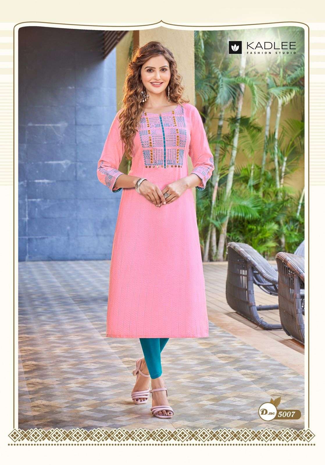 MAHEK VOL-2 BY KADLEE 5005 TO 5008 SERIES DESIGNER STYLISH FANCY COLORFUL BEAUTIFUL PARTY WEAR & ETHNIC WEAR COLLECTION PURE RAYON KURTIS AT WHOLESALE PRICE