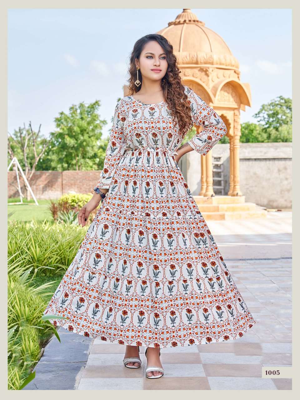 SAHIBA BY RUNG 1001 TO 1006 SERIES DESIGNER STYLISH FANCY COLORFUL BEAUTIFUL PARTY WEAR & ETHNIC WEAR COLLECTION PURE RAYON KURTIS AT WHOLESALE PRICE