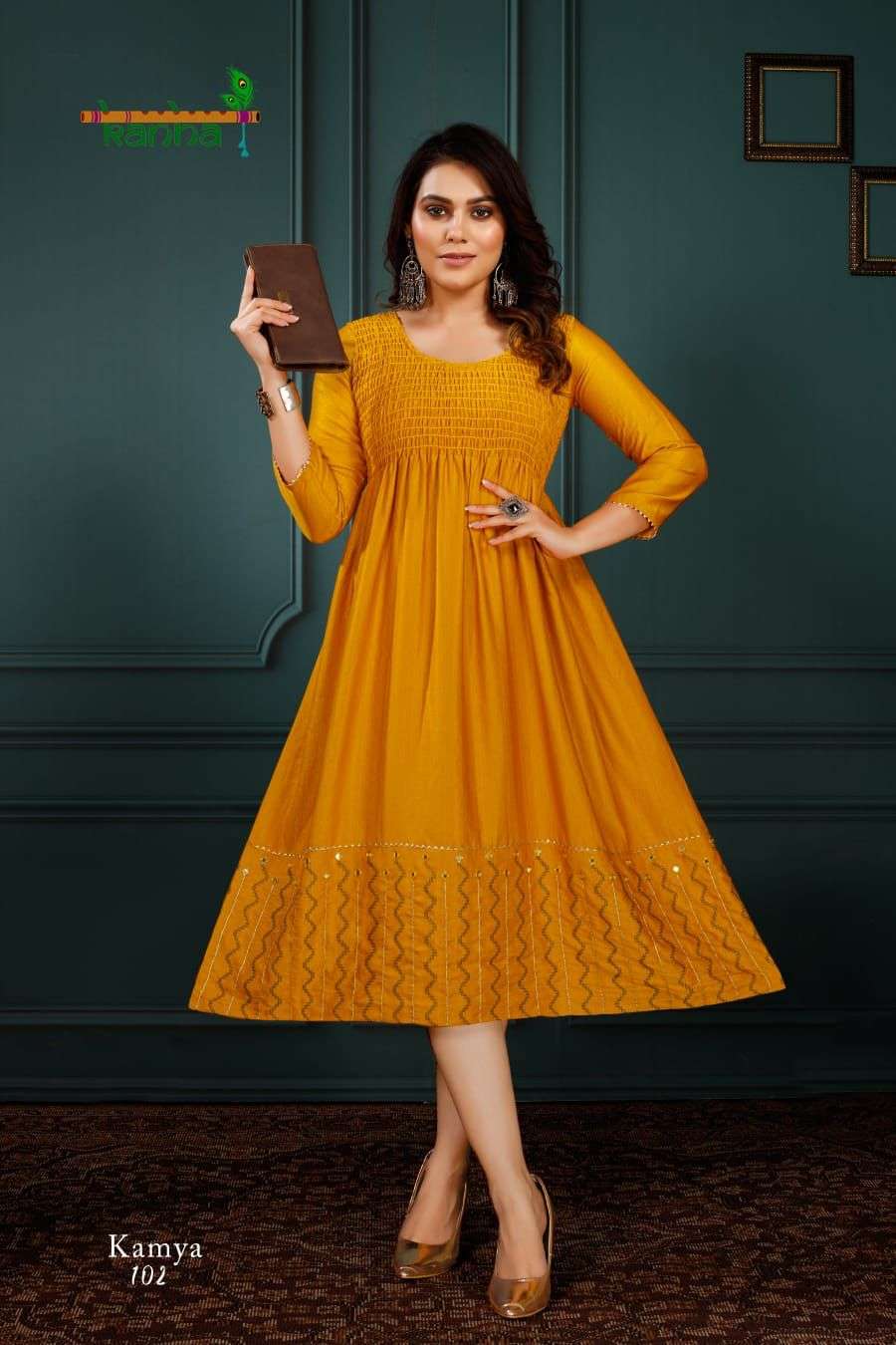 KAMYA BY KANHA 101 TO 108 SERIES DESIGNER STYLISH FANCY COLORFUL BEAUTIFUL PARTY WEAR & ETHNIC WEAR COLLECTION FANCY KURTIS AT WHOLESALE PRICE