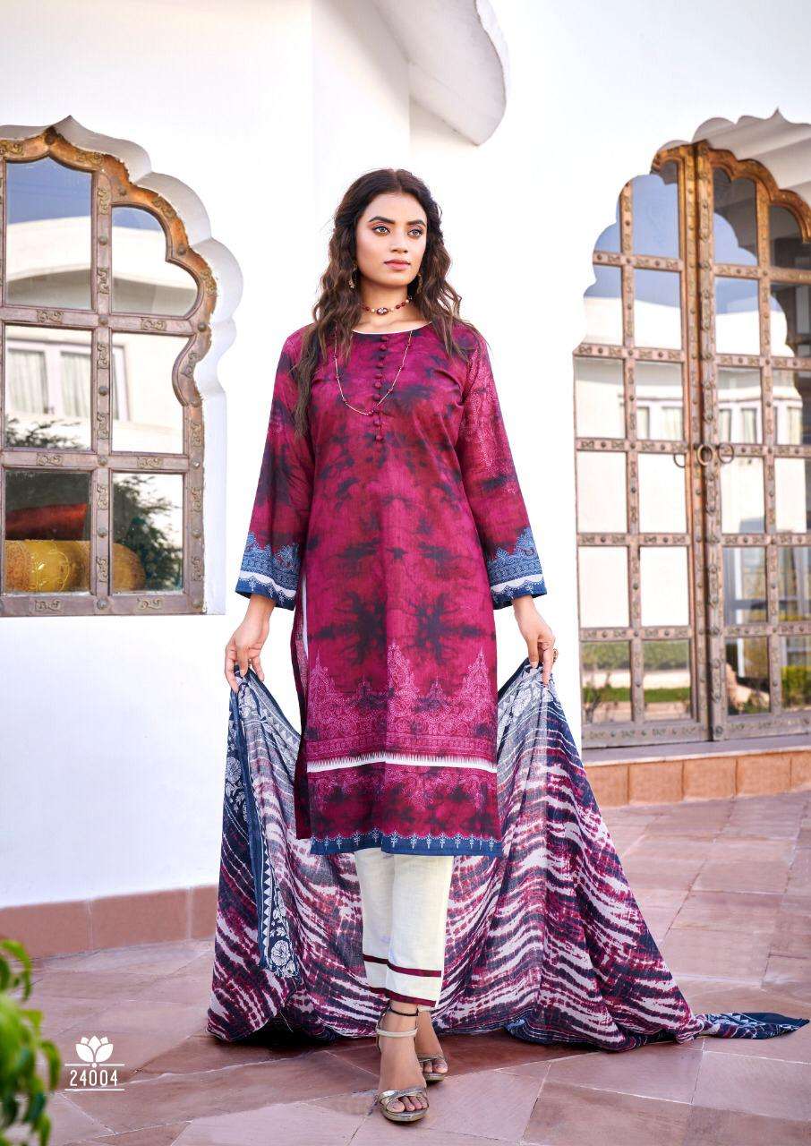 GULMOHAR VOL-24 BY ISHAAL PRINTS 24001 TO 24010 SERIES BEAUTIFUL SUITS COLORFUL STYLISH FANCY CASUAL WEAR & ETHNIC WEAR PURE LAWN PRINT DRESSES AT WHOLESALE PRICE