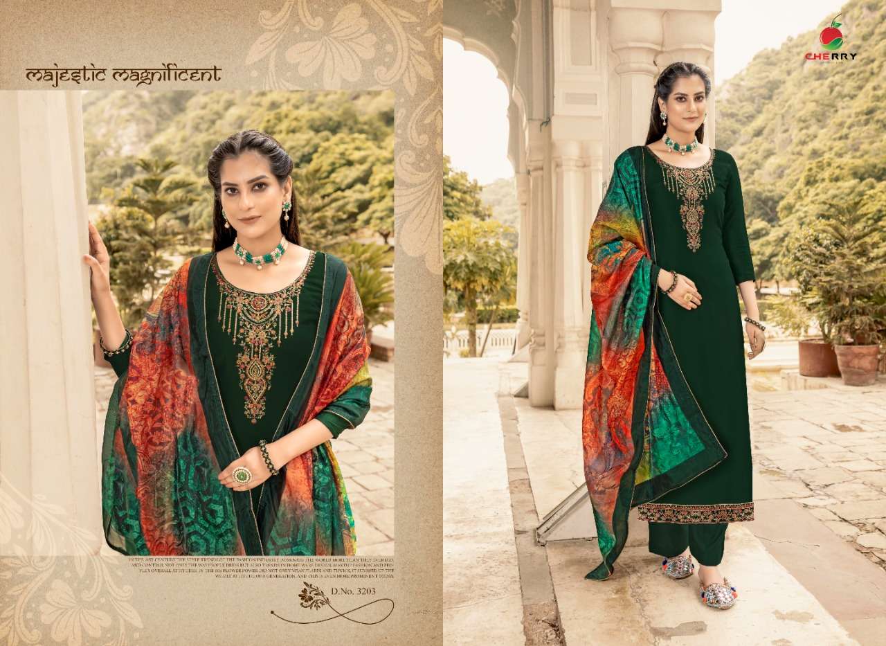SHEESHA BY CHERRY 3201 TO 3204 SERIES BEAUTIFUL SUITS COLORFUL STYLISH FANCY CASUAL WEAR & ETHNIC WEAR SILK DRESSES AT WHOLESALE PRICE