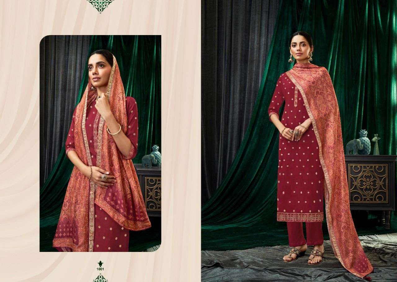 SAJDA BY SALVI FASHION 1001 TO 1006 SERIES BEAUTIFUL SUITS COLORFUL STYLISH FANCY CASUAL WEAR & ETHNIC WEAR PURE SILK  DRESSES AT WHOLESALE PRICE