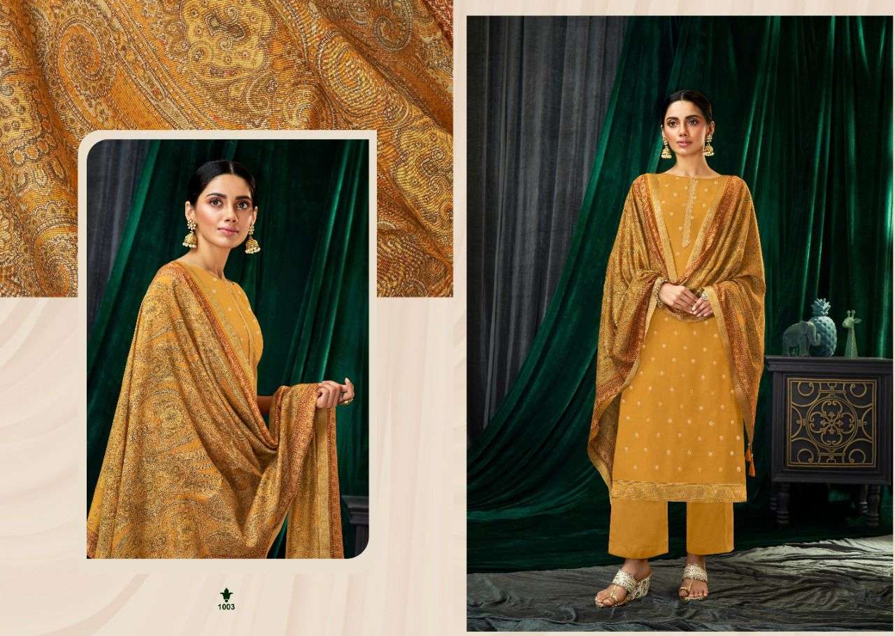 SAJDA BY SALVI FASHION 1001 TO 1006 SERIES BEAUTIFUL SUITS COLORFUL STYLISH FANCY CASUAL WEAR & ETHNIC WEAR PURE SILK  DRESSES AT WHOLESALE PRICE